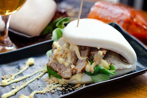 Bao Bun de chashu - - - 4,95€